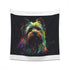 Yorkie Charm Tapestry: Spunky Yorkshire Terrier Design for All Seasons, Perfect Gift - BenCPrints