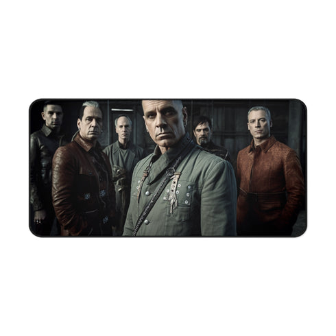Rammstein Desk Mat Collection - Rock-inspired desk mat with band logo and imagery, add metal to your workspace
