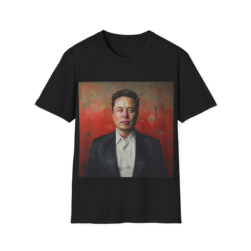 Musk Madness graphic tee in charcoal cotton, crew neck, regular fit.