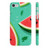 Watermelon Aloha Glossy Phone Case for iPhone 7/8 Plus Slim