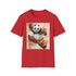 Legendary Dragon Warrior Po Tee, Charcoal, Crew Neck, Regular Fit, Summer.