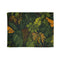 Nordic Woodland Forest Botanical Seamless Plush Fleece Throw Blanket - View 1 | Prints With Passion