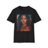 Piano Poetry: The Melodious Soul of Alicia Keys' Portrait | T-Shirt | Alicia, artist, colorful, creative, Keys, musician, painting, portrait, singer, songwriter, soulful, vibrant | Prints with Passion