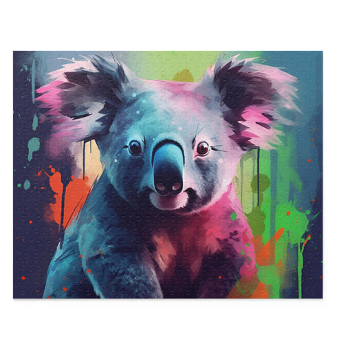 Cute Koala Watercolor Puzzle | Puzzle | Back-to-School, Fall Picks, Games, Holiday Picks, Home & Living, Puzzles, TikTok, Valentines Day, Valentines Day Picks | Prints with Passion