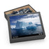 Antarctic Ice 120-piece jigsaw puzzle with glaciers and snowy landscapes.