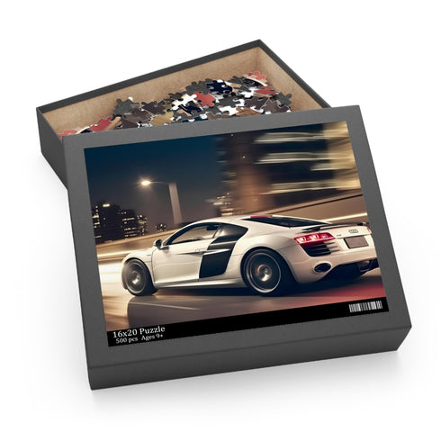 Audi R8 High Speed Racing Car Puzzle 120-Piece Jigsaw Puzzle