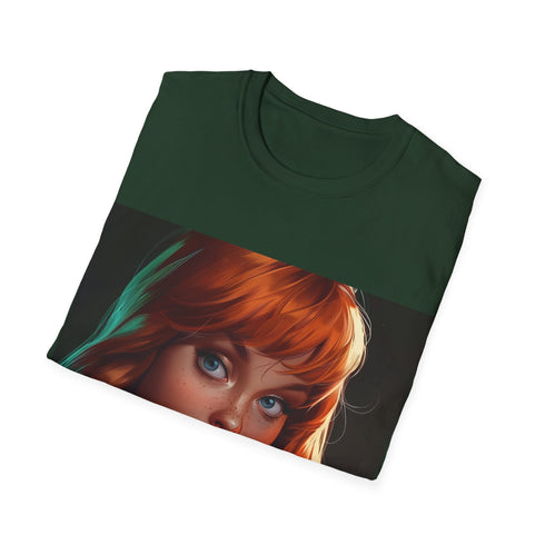 Mystery-solving Daphne Scooby Doo Tee in Charcoal for Men & Women.