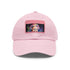 Regal Glow: Queen Elizabeth II Watercolor Neon Cap