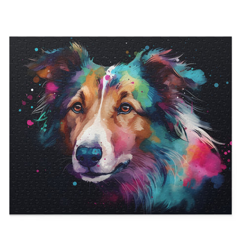 Collie Cuteness Puzzle | Puzzle | Back-to-School, Fall Picks, Games, Holiday Picks, Home & Living, Puzzles, TikTok, Valentines Day, Valentines Day Picks | Prints with Passion