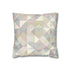 Soft Pastel Geometrics Pillow Case for Modern Elegance in Bedroom Decor