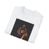 Charcoal crew neck t-shirt featuring artistic Kobe Bryant design in cotton