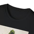 Charcoal cotton T-shirt featuring Doctor Doom in striking green and silver armor