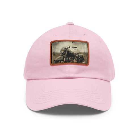 Retro Rider Snapback: Vintage Motorcycle Cap