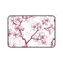 Cherry Blossom Desk Mat in soft pink and white hues.