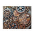 Steampunk Gear Puzzle - Engaging jigsaw with intricate gears and cogs for creative minds