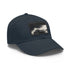 Bugatti Speedster Cap in White with Light Brown Rectangle Patch