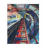 London Underground Watercolor Jigsaw Puzzle 120 pcs in 10" x 8"