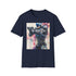 Charcoal RoboCop T-shirt, crew neck, DTG print, regular fit.