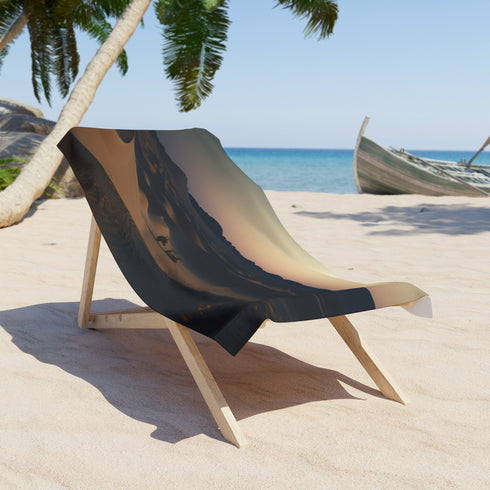 this beach towel is a must-have accessory for your beach outings. Elevate your beach experience with this Moonlit Desert Sand Dunes and Libyan Desert Glass Beach Towel.
Indulge in luxury with this Moonlit Desert Sand Dunes and Libyan Desert Glass beach towel