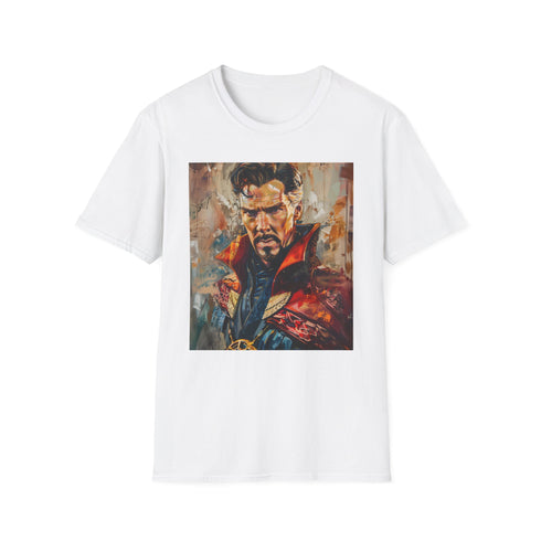 DrStrange Charcoal Crew Neck Cotton T-Shirt, Men's/Women's Summer Tee