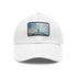 Empire Skyline Splendor Cap in White with Light Brown Patch