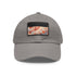 Autumn foliage patterned cotton baseball cap for every fall adventure.