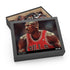 Jordan Bulls jigsaw puzzle featuring Michael Jordan in Chicago Bulls jersey.