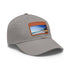Malibu Dreamin Baseball Cap in White with Light Brown Patch