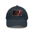 Dark Side Vader Sith baseball cap in white with light brown patch.