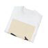 Charcoal crew neck t-shirt featuring minimalist whale design and regular fit