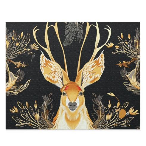 Mythical Jackalope Pattern Puzzle | Puzzle | Back-to-School, Fall Picks, Games, Holiday Picks, Home & Living, Puzzles, TikTok, Valentines Day, Valentines Day Picks | Prints with Passion