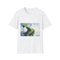 Infinite Dream Staircase Surrealist Graphic Unisex Softstyle T-Shirt - View 1 | Prints With Passion