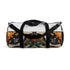 Luxurious Artisan Tiles duffel bag with bold geometric pattern.