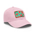 Bacano Go Watermelon Hawaiian Cap, White with Light Brown Patch.