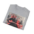 Charcoal cotton t-shirt with Darth Maul illustration and crew neck design
