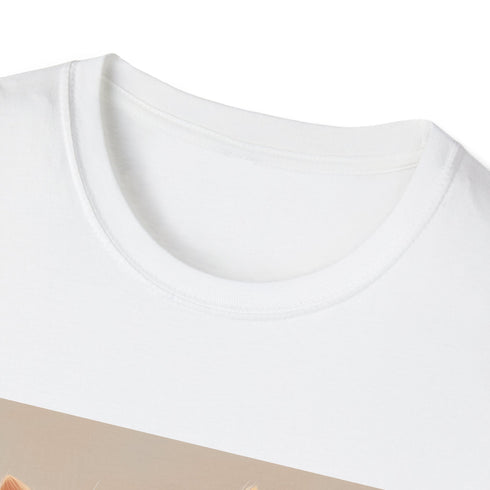 Cute charcoal cat t-shirt with playful cartoon design - summer pick.