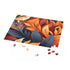 Colorful autumn foliage 120-piece jigsaw puzzle celebrating fall nature.
