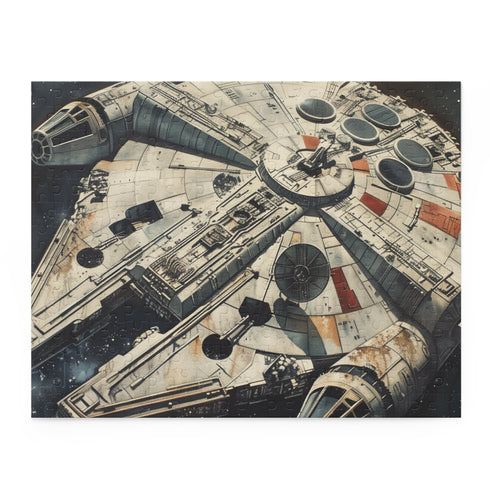 Challenge your inner Jedi with Millennium Falcon Star Wars jigsaw puzzle