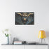 Owl with Constellation Wings Stretched Canvas Wall Art