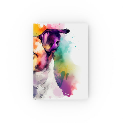 Jack Russell Love: A Pocketful of Energy Journal - Adorable cover featuring a playful Jack Russell Terrier, perfect gift for dog lovers!