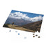 Annapurna Trekking Jigsaw Puzzle depicting scenic Nepal Annapurna views.
