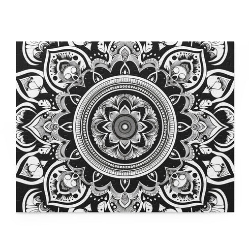Zen Mandala Jigsaw Puzzle - Relax and focus with intricate patterns