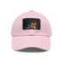 Neon dreams Henry Cavill watercolor snapback cap in white rectangle variant.
