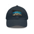 Great Barrier Reef Adventure cotton baseball cap with coral reef design.