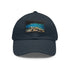 Great Barrier Reef themed white baseball cap with coral reef design