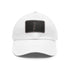 Dark Side Commander Cap in White with Light Brown Rectangle Patch.