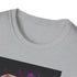 Charcoal cotton T-shirt featuring detailed elephant graphic regular fit crew neck