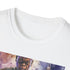 Charcoal cotton T-shirt features Mace Windu illustration with classic crew neck