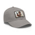 Galactic Smuggler Cap in White with Light Brown Rectangle Patch