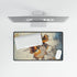 A Broken Mirror Reflecting Fragmented Images Symbol Gaming XXL Extended Desk Mat